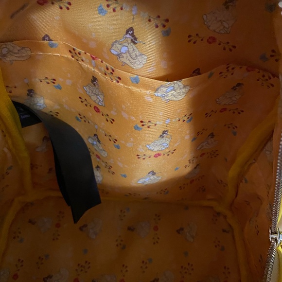 Loungefly Yellow Beauty and the Beast Backpack main image 5